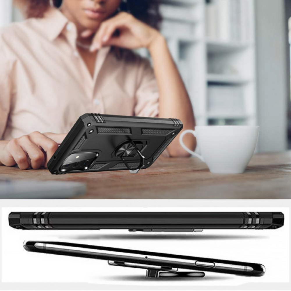 Чохол до мобільного телефона BeCover Military Samsung Galaxy A72 SM-A725 Black (706061) Чохол до мобільного телефона BeCover Military Samsung Galaxy A72 SM-A725 Black (706061)