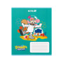 Зошит Kite SpongeBob SquarePants, 12 аркушів, коса лінія (SB25-235)