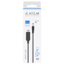 Кабель живлення Piko Кабель живлення ACCLAB USB to DC, 5,5х2,5 мм, 5V, 1,5A (чорний) (1283126552823) Кабель живлення Piko Кабель живлення ACCLAB USB to DC, 5,5х2,5 мм, 5V, 1,5A (чорний) (1283126552823)