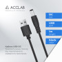 Кабель живлення Piko Кабель живлення ACCLAB USB to DC, 5,5х2,5 мм, 5V, 1,5A (чорний) (1283126552823) Кабель живлення Piko Кабель живлення ACCLAB USB to DC, 5,5х2,5 мм, 5V, 1,5A (чорний) (1283126552823)