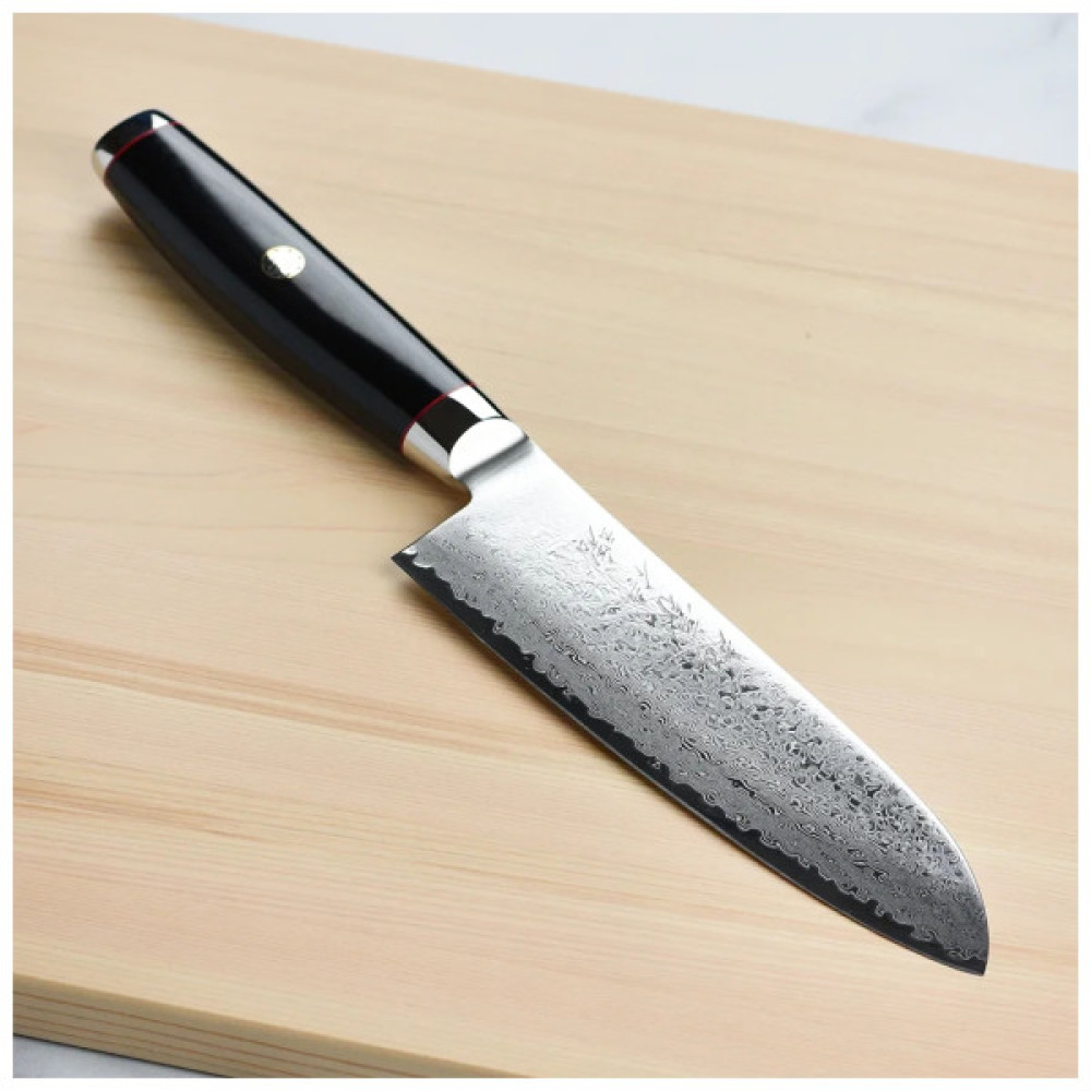 Кухонний ніж Yaxell Super Gou Ypsilon Сантоку 165 мм (37201)