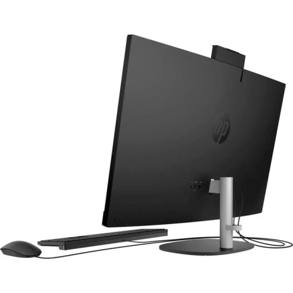 Комп'ютер персональний моноблок HP All-in-One 27" FHD IPS AG, Intel U5-125U, 16GB, F512GB, UMA, WiFi, кл+м, DOS, чорний