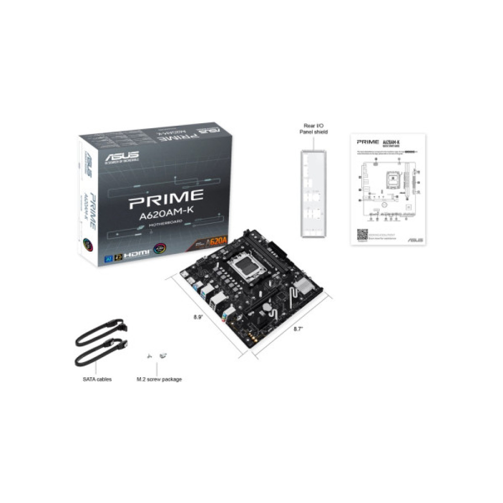 Материнська плата ASUS PRIME A620AM-K