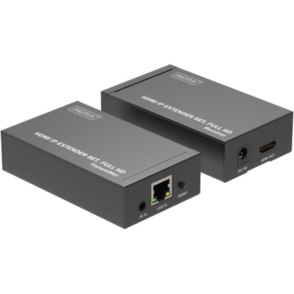 Адаптер HDMI extender 120.0m Full HD Digitus (DS-55517)
