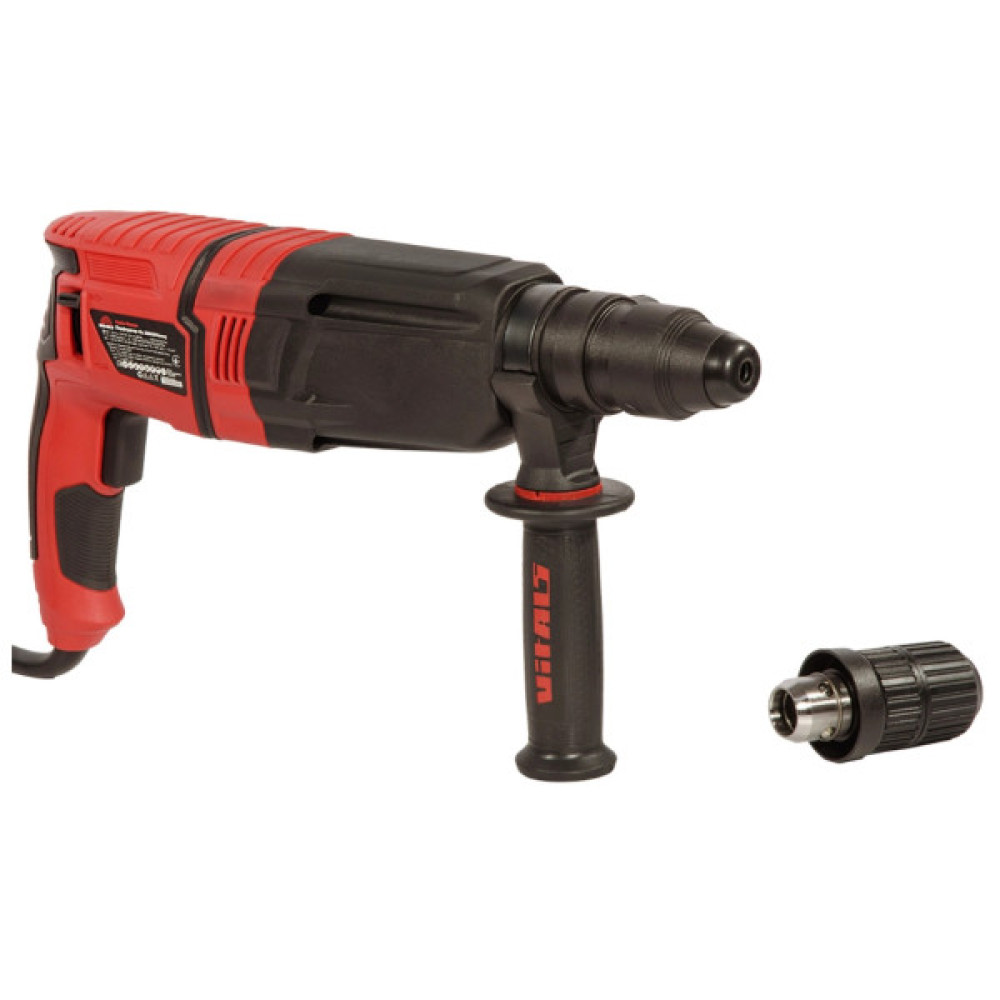 Перфоратор Vitals Master, Ra 2680BNavsq, 800W, 3J, 0-5500уд/хв, 0-1350об/хв, SDS-plus, 3 режими, кейс (243913)