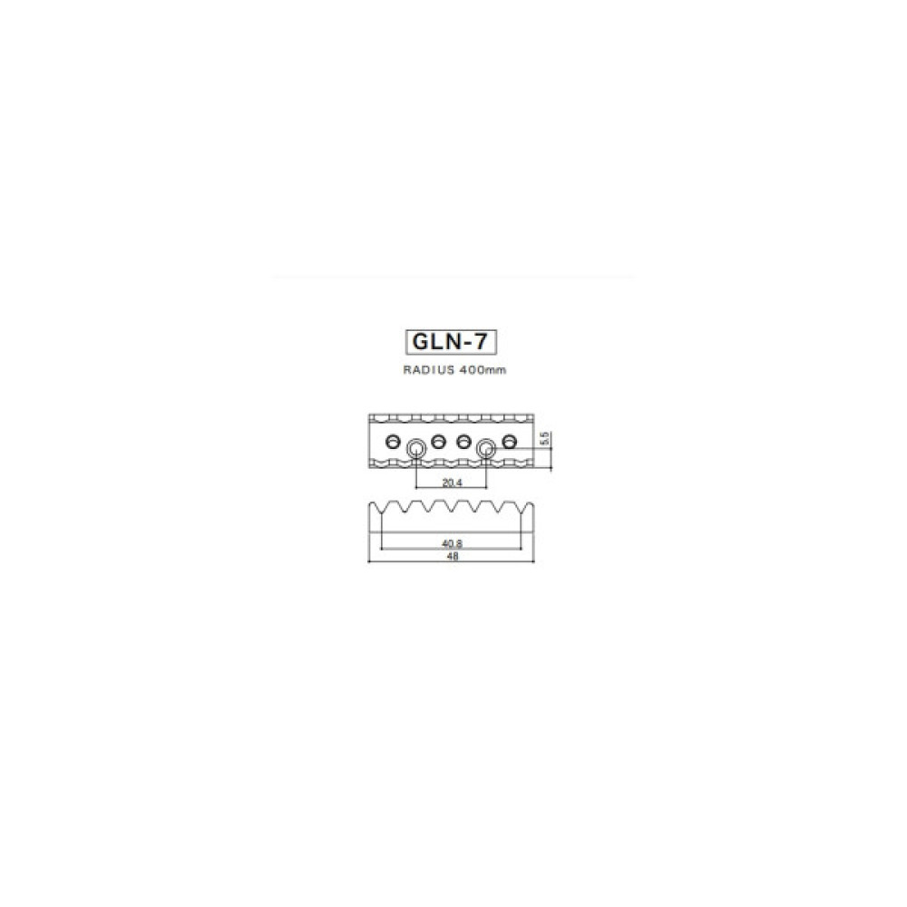 Поріжок для гітари Gotoh GLN-7 C