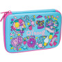 Пенал Cool For School 1 відділення з органайзером блакитний (QT-5627-Blue) Пенал Cool For School 1 відділення з органайзером блакитний (QT-5627-Blue)