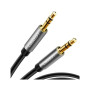 Кабель мультимедійний 3.5mm M to 3.5mm M 0.5m AV119 black Ugreen (10732) Кабель мультимедійний 3.5mm M to 3.5mm M 0.5m AV119 black Ugreen (10732)