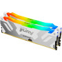 Модуль пам'яті для комп'ютера DDR5 48GB (2x24GB) 8000 MHz Renegade RGB White/Silver Kingston Fury (ex.HyperX) (KF580C38RWAK2-48) Модуль пам'яті для комп'ютера DDR5 48GB (2x24GB) 8000 MHz Renegade RGB White/Silver Kingston Fury (ex.HyperX) (KF580C38RWAK2-48)