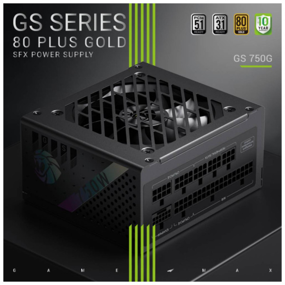 Блок живлення Gamemax 750W (GS 750G V25)