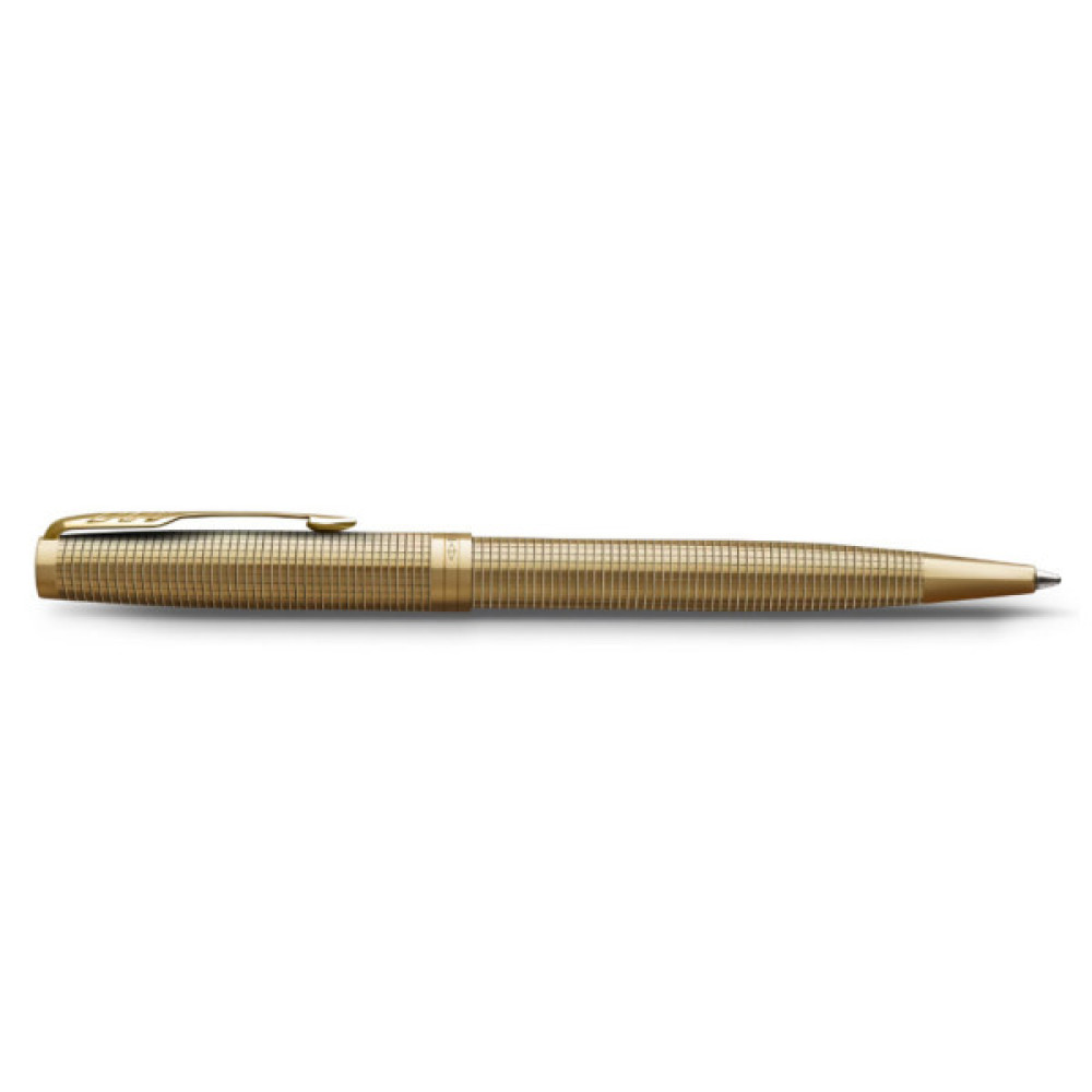 Ручка кулькова Parker SONNET 17 SE Cisele Gold GT BP + бархатний чохол (68 632)