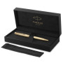 Ручка кулькова Parker SONNET 17 SE Cisele Gold GT BP + бархатний чохол (68 632) Ручка кулькова Parker SONNET 17 SE Cisele Gold GT BP + бархатний чохол (68 632)