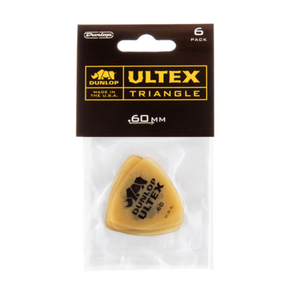 Медіатор Jim Dunlop Ultex Triangle Pick .60mm 6 шт. (426P.60)