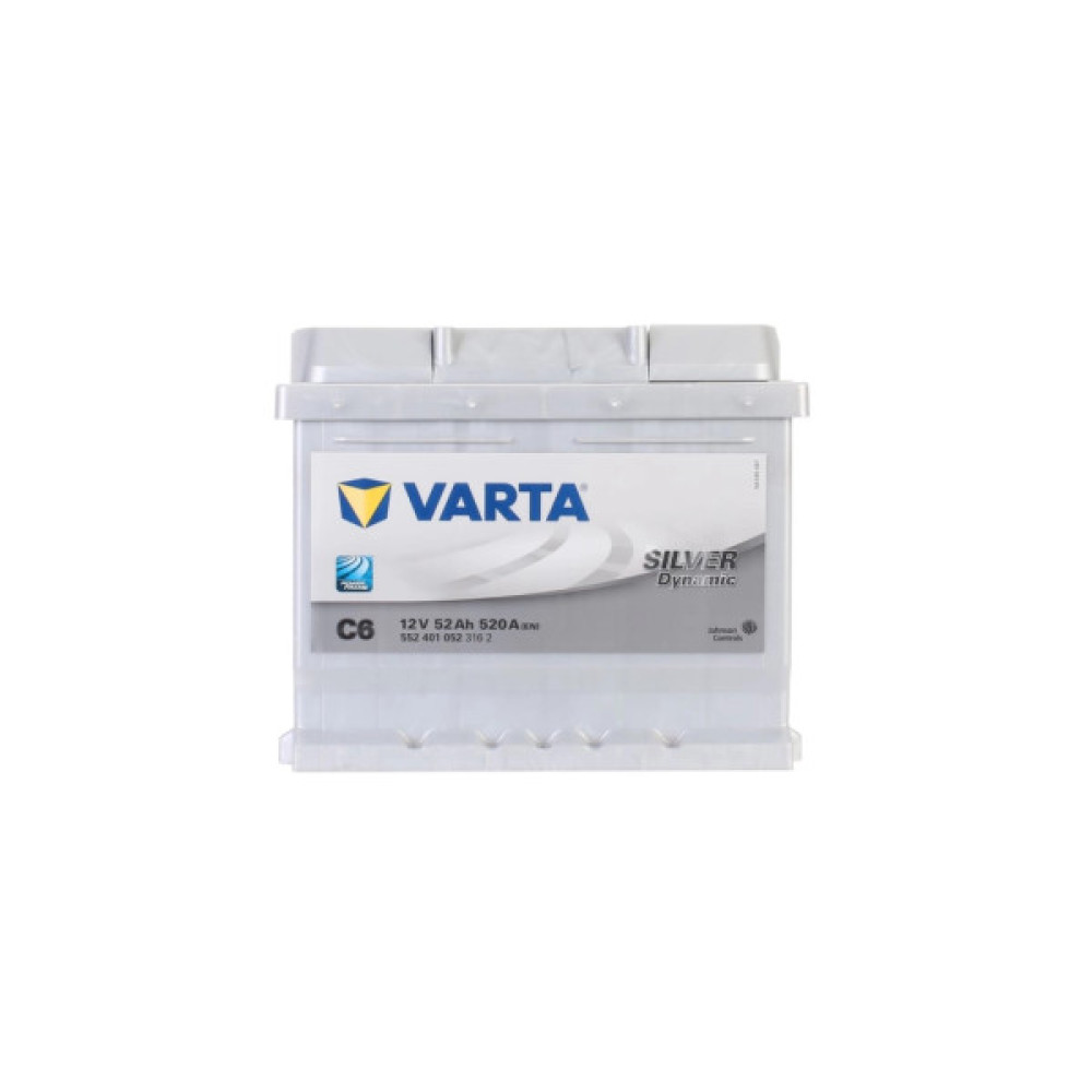 Акумулятор автомобільний Varta Silver Dynamic 52Аh (552401052) Акумулятор автомобільний Varta Silver Dynamic 52Аh (552401052)