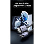 Кабель мультимедійний DisplayPort M to DisplayPort M 1.0m 16K DP118 black Ugreen (15383) Кабель мультимедійний DisplayPort M to DisplayPort M 1.0m 16K DP118 black Ugreen (15383)