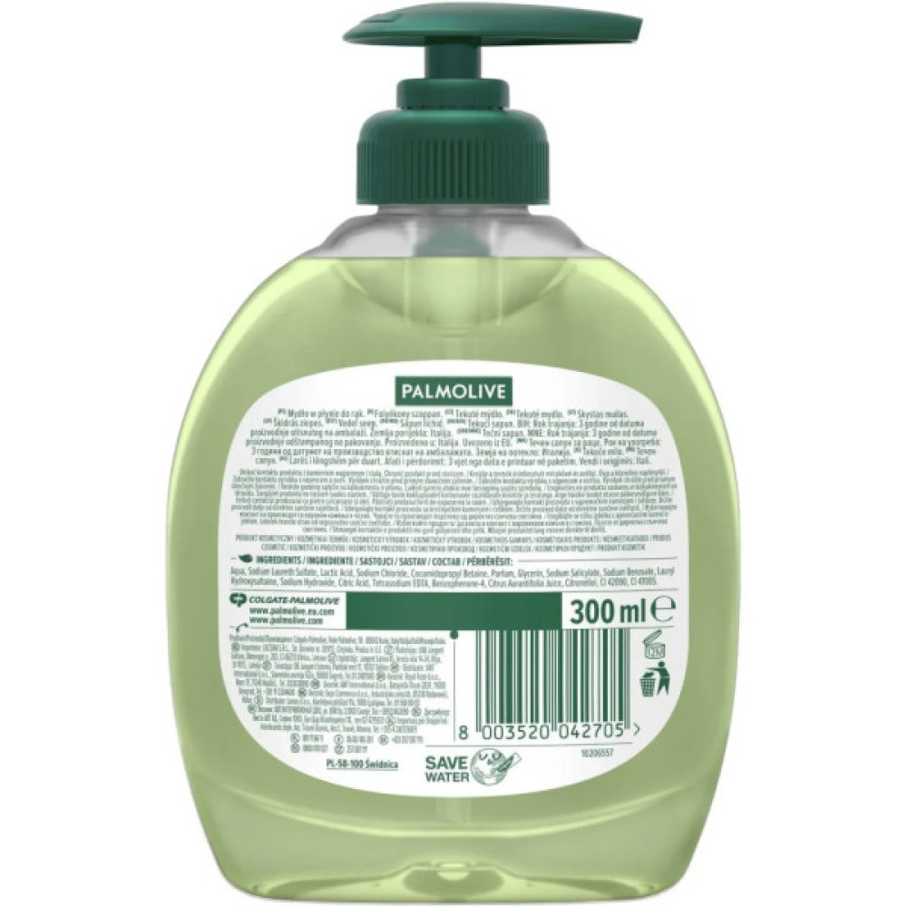 Рідке мило Palmolive Hygiene Plus Нейтралізатор запахів для кухні з екстрактом Лайма 300 мл (8003520042705)