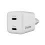 Зарядний пристрій Canyon CU35CC GaN 35W 2xPD EU White (CNS-CUW35CC) Зарядний пристрій Canyon CU35CC GaN 35W 2xPD EU White (CNS-CUW35CC)