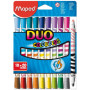 Фломастери Maped Фломастери Maped Color Peps Duo (MP.847010) Фломастери Maped Фломастери Maped Color Peps Duo (MP.847010)