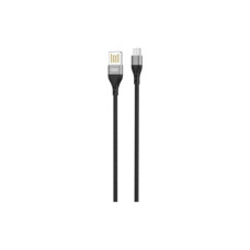 Дата кабель USB 2.0 AM to Micro 5P 1.0m 2.4A double-sided NB188 gray XO (6920680879717) Дата кабель USB 2.0 AM to Micro 5P 1.0m 2.4A double-sided NB188 gray XO (6920680879717)