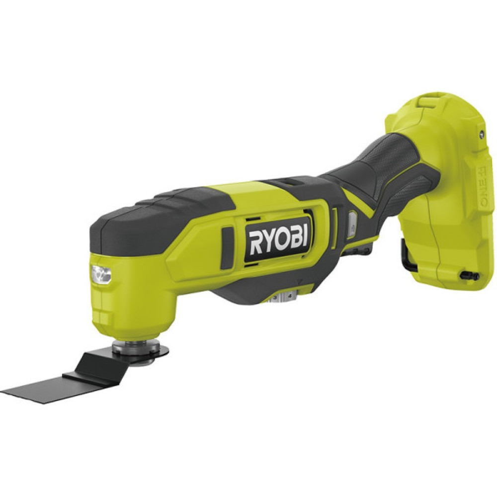 Багатофункціональний інструмент акумуляторний реноватор Ryobi ONE+ RMT18-0 18В 10000-20000об·хв кут коливань 3° 0.9кг без АКБ та ЗП