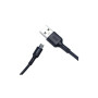 Дата кабель USB 2.0 AM to Micro 5P 1.0m 3A black XO (NB112-M-BK)