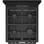 Плита Gorenje комбінована, 70л, 50x60см, дисплей, чавун, чорний