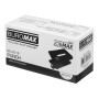 Діркопробивач Buromax пластиковий, до 12 аркушів, 110 х 82 х 65 мм, чорний (BM.4018-01) Діркопробивач Buromax пластиковий, до 12 аркушів, 110 х 82 х 65 мм, чорний (BM.4018-01)