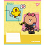 Зошит Yes Line Friends Funnyl А5 24 аркушів клітинка (767643) Зошит Yes Line Friends Funnyl А5 24 аркушів клітинка (767643)