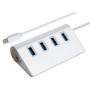 Концентратор Vinga Type-C to 4*USB3.0 1.0m cable aluminium (VCPHCU304) Концентратор Vinga Type-C to 4*USB3.0 1.0m cable aluminium (VCPHCU304)