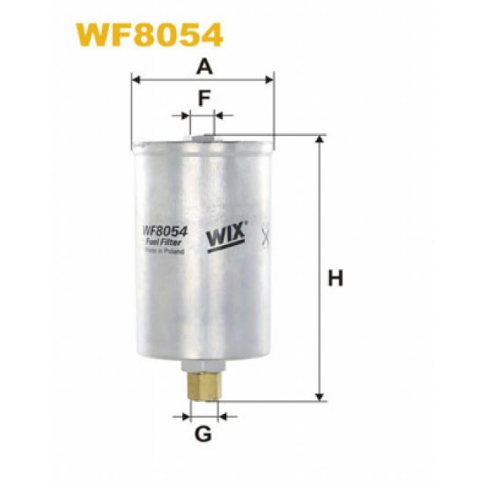 Фільтр паливний Wixfiltron WF8054 Фільтр паливний Wixfiltron WF8054