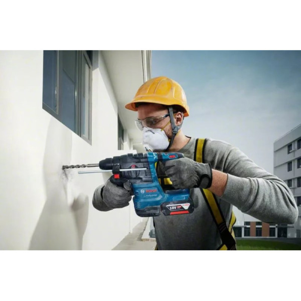 Перфоратор акумуляторний Bosch Professional GBH 185-LI SDS-Plus 18В акб 1х4А·год 1.9Дж 2.3кг