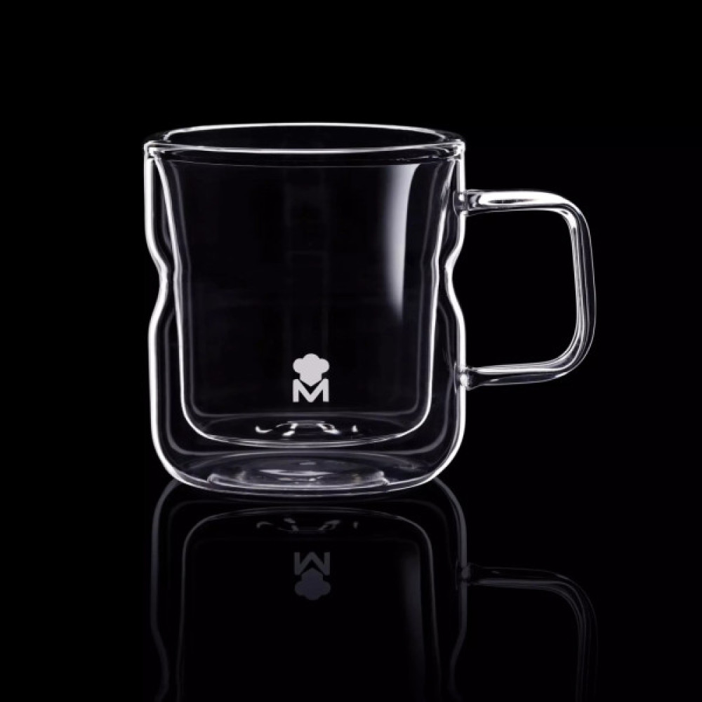 Набір чашок MasterPro Mixology з подвійними стінками 140 мл, 2 шт (BGMP-20208)