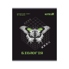 Зошит Kite предметний Techno 48 аркуші, клітинка, біологія (K25-240-7)