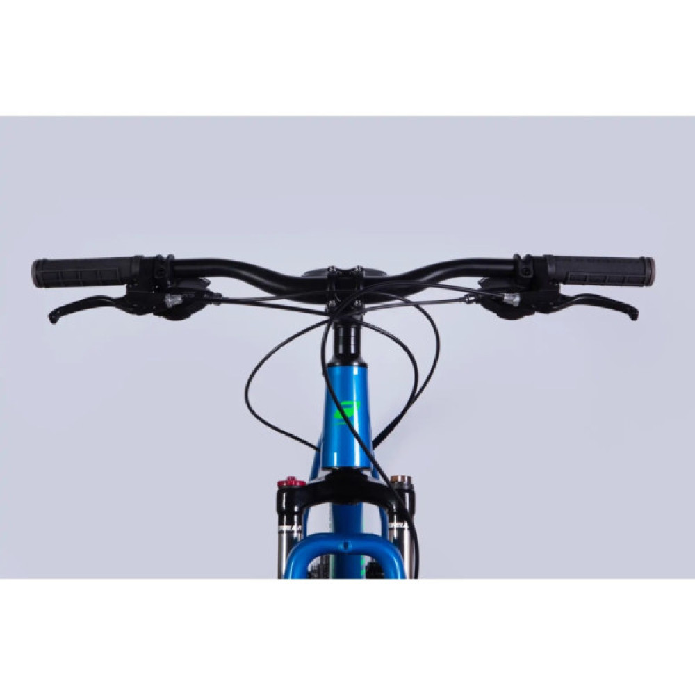 Велосипед Formula 29" THOR DD CS рама-19" AL 2026 синій з зеленим (OPS-FR-29-431)