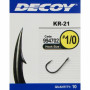 Гачок Decoy KR-21 Black Nickeled 1/0 (10 шт/уп) (1562.02.97)