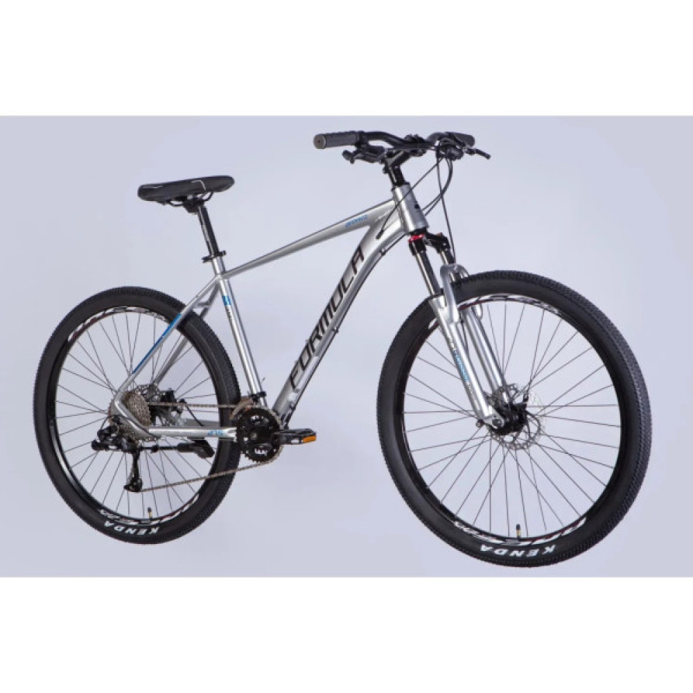 Велосипед Formula 27,5" ZEPHYR 2.0 DD рама-17" AL 2025 срiблястий (OPS-FR-27,5-011)