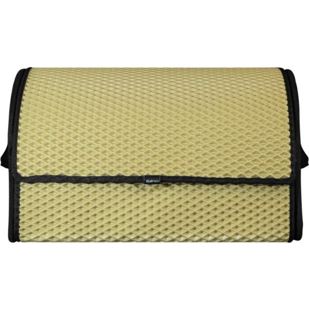 Сумка-органайзер EVAtech M-PRO 32x50x30 см. Ромб бежевий з чорним кантом (BS13642OM3RIB)