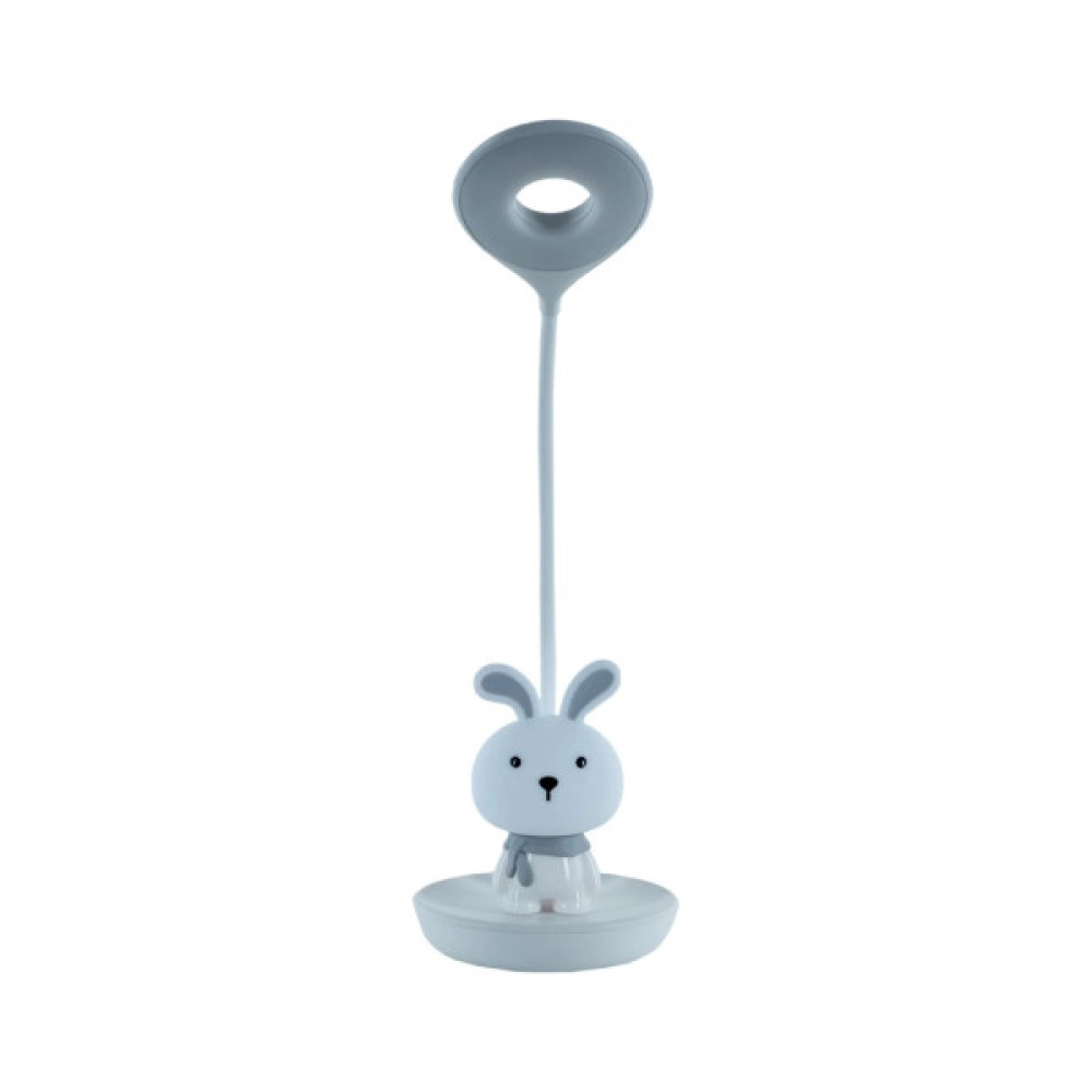 Настільна лампа Kite Bunny LED з акумулятором, біла (K24-492-1-1)