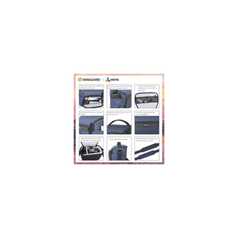 Фото-сумка Vanguard bag Vesta Aspire 21 Navy (DAS301104)