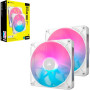 Кулер до корпусу Corsair iCUE Link RX140 RGB PWM White Dual Pack (CO-9051024-WW) Кулер до корпусу Corsair iCUE Link RX140 RGB PWM White Dual Pack (CO-9051024-WW)