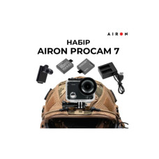 Екшн-камера AirOn ProCam 7 Tactical Kit Black (4822356754801)