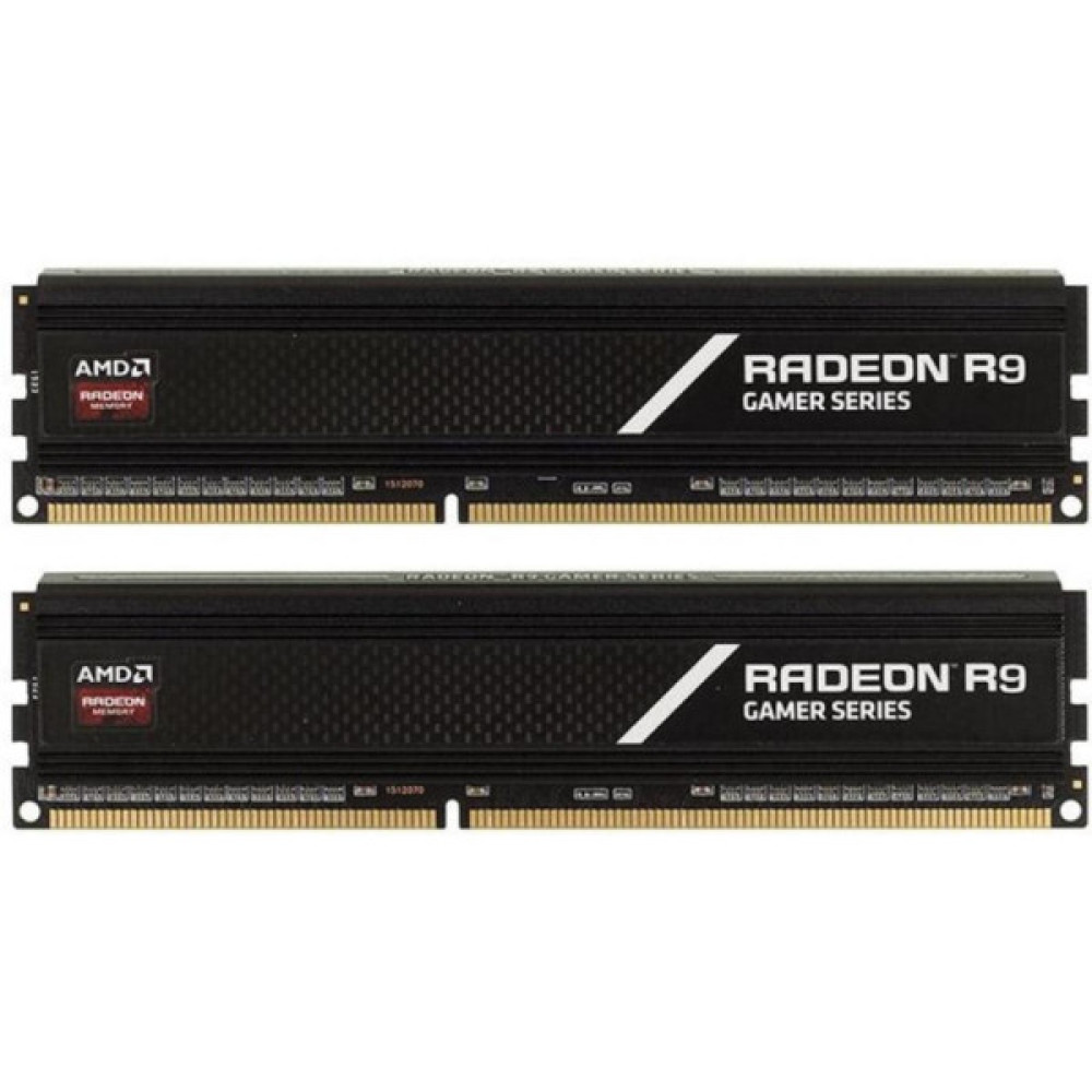 Модуль пам'яті для комп'ютера DDR4 16GB (2x8GB) 3200 MHz Radeon R9 AMD (R9S416G3206U2K)