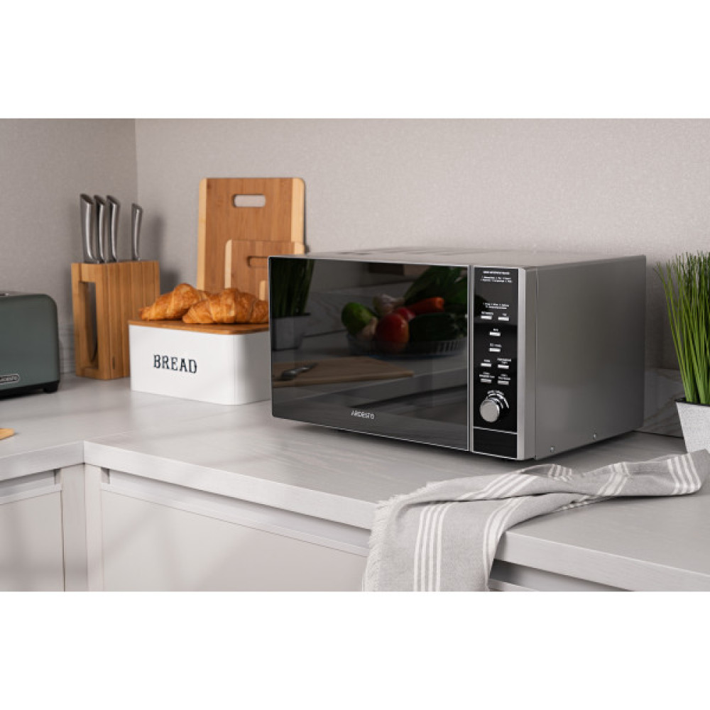 Мікрохвильова піч ARDESTO, 23л, електр.керув., 900Вт, гриль, дисплей, відкр.кнопкою, чорний