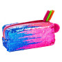 Пенал Cool For School з паєтками та помпоном 1 відділення рожевий (CF87053) Пенал Cool For School з паєтками та помпоном 1 відділення рожевий (CF87053)