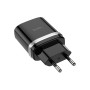 Зарядний пристрій HOCO C12Q Smart USB QC3.0 + cable Micro 18W Black (6931474716279) Зарядний пристрій HOCO C12Q Smart USB QC3.0 + cable Micro 18W Black (6931474716279)