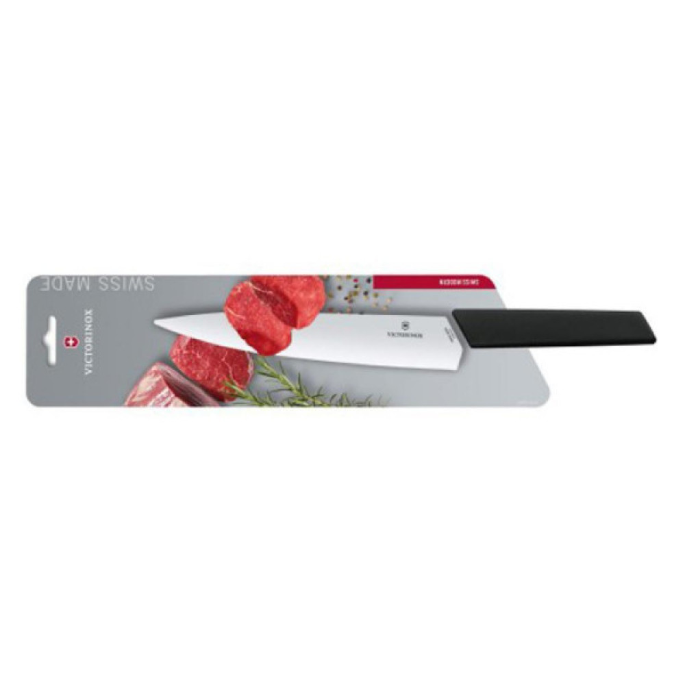 Кухонний ніж Victorinox Swiss Modern 22 см Black (6.9013.22B) Кухонний ніж Victorinox Swiss Modern 22 см Black (6.9013.22B)