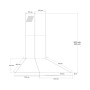 Витяжка кухонна Pyramida KT 60 WH Витяжка кухонна Pyramida KT 60 WH