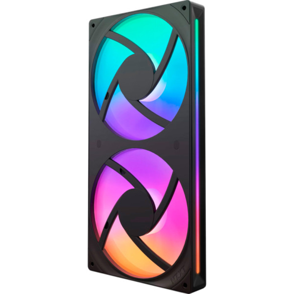 Кулер до корпусу NZXT F280 RGB Core Fan (Single Frame) - Black (RF-U28HF-B1)