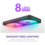 Кулер до корпусу NZXT F280 RGB Core Fan (Single Frame) - Black (RF-U28HF-B1) Кулер до корпусу NZXT F280 RGB Core Fan (Single Frame) - Black (RF-U28HF-B1)