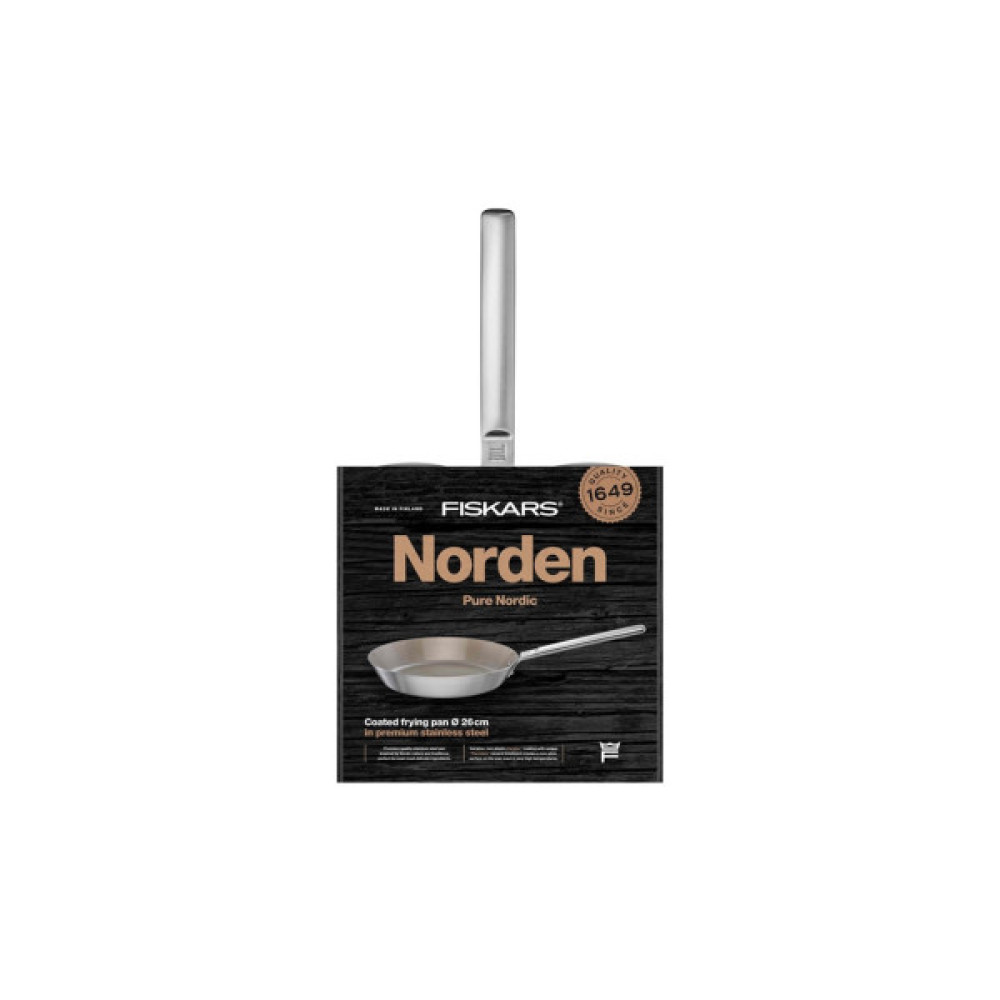 Сковорода Fiskars Norden 26 см з мінеральним покриттям (1067632)